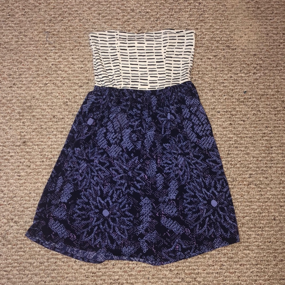 strapless dress/bathing suit cover up
